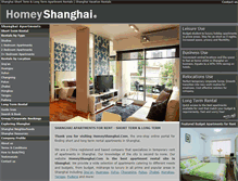 Tablet Screenshot of homeyshanghai.com